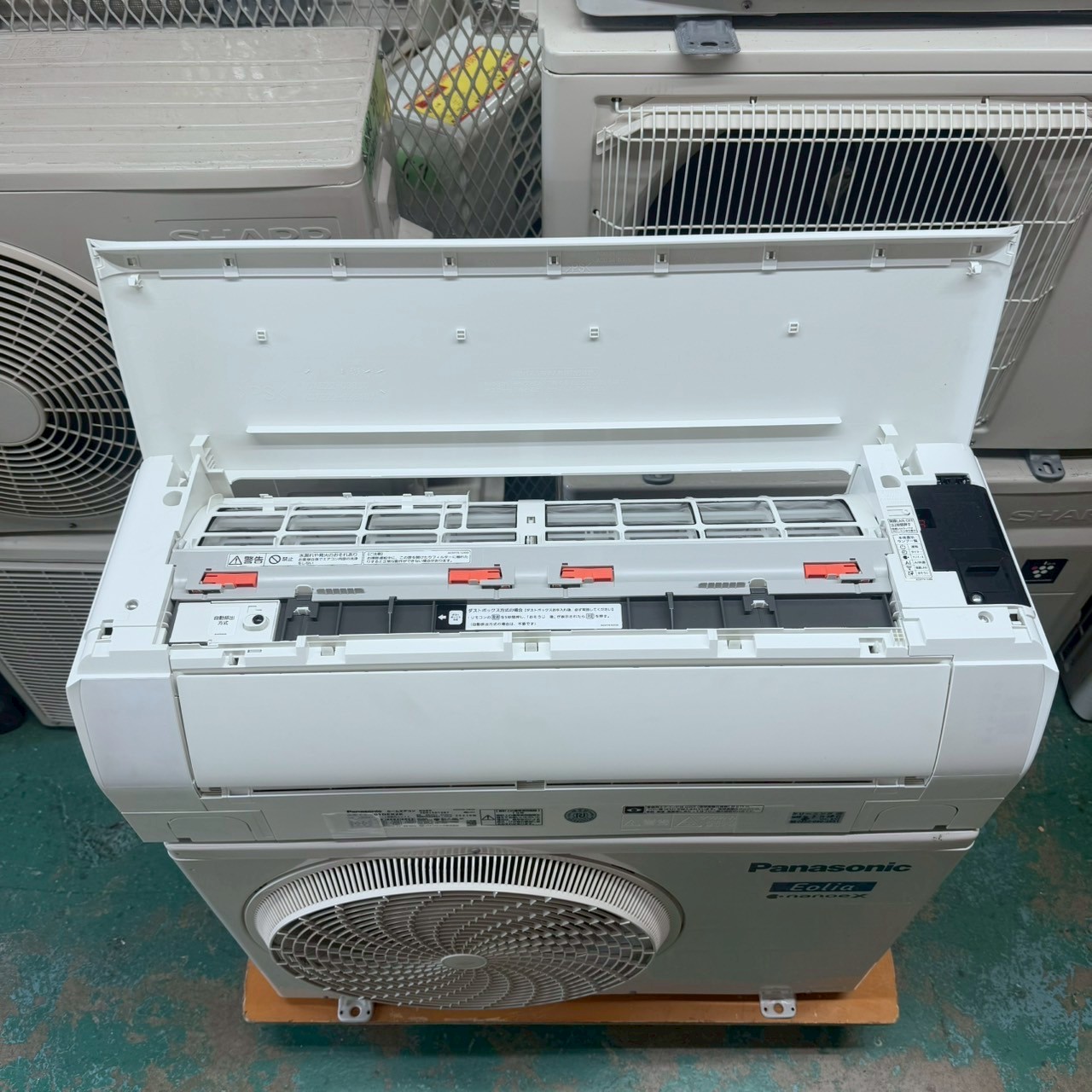 中古エアコン】K06418 パナソニック 2021年製 CS-401DEX2K 主に14畳用